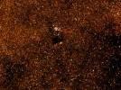 Hvězdokupa NGC 6520 a temná mlhovina Barnard B86