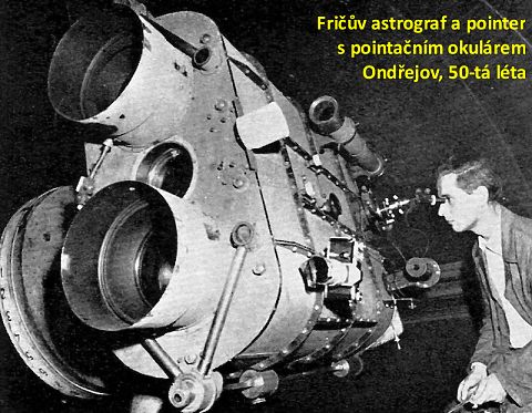 Fričův astrograf, AsÚ Ondřejov
